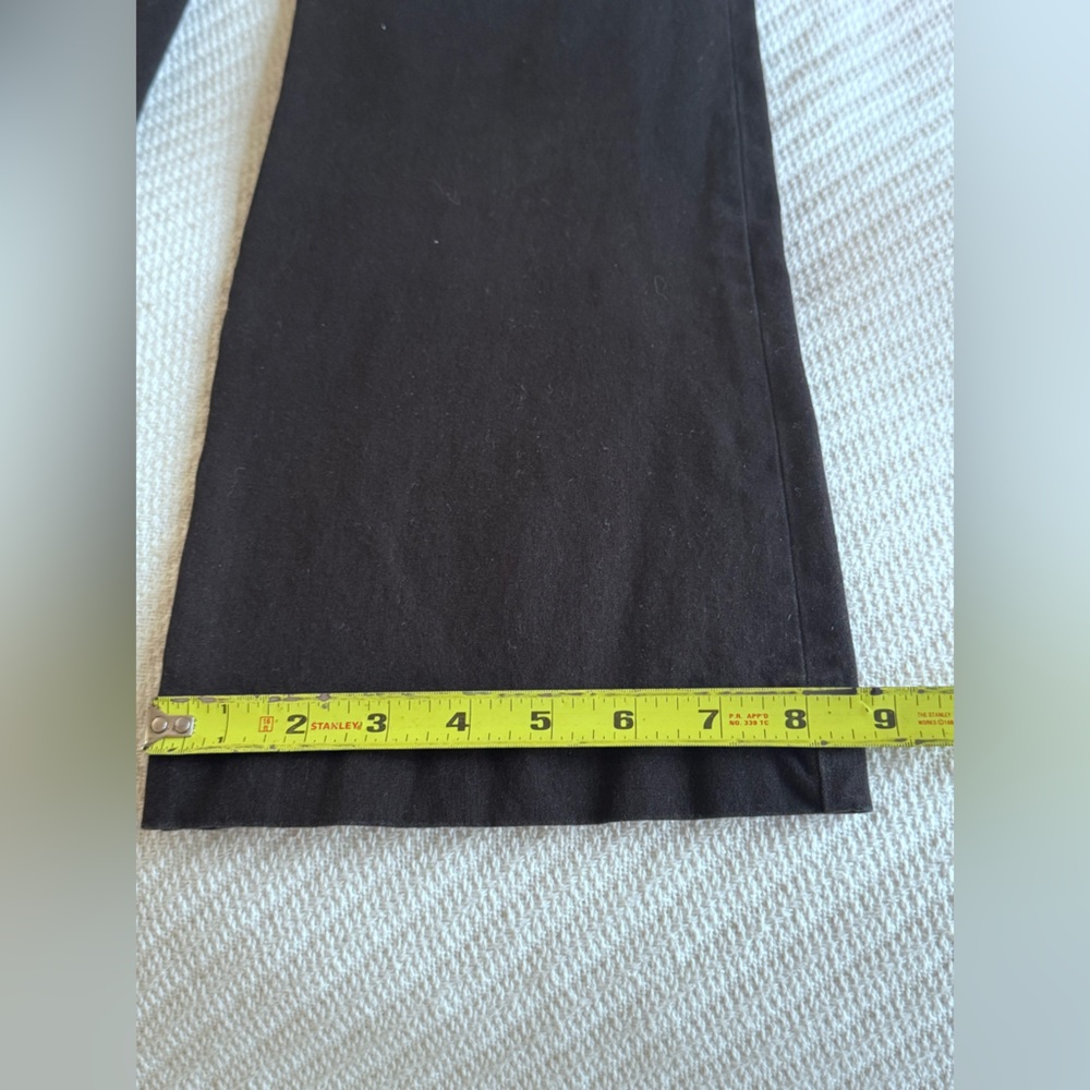 Spanx Wide-legged cropped cotton blend pants size M - Picture 6 of 9
